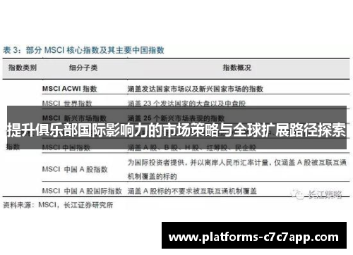 提升俱乐部国际影响力的市场策略与全球扩展路径探索