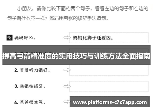 提高弓箭精准度的实用技巧与训练方法全面指南